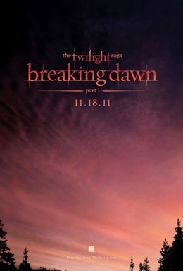 Primer Cartel Oficial De 'La Saga Crepúsculo: Amanecer' 