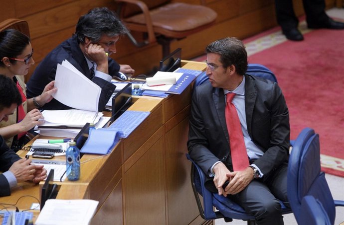   O presidente da Xunta, Alberto Núñez Feijóo, asistirá ao Pleno do Parlamento g