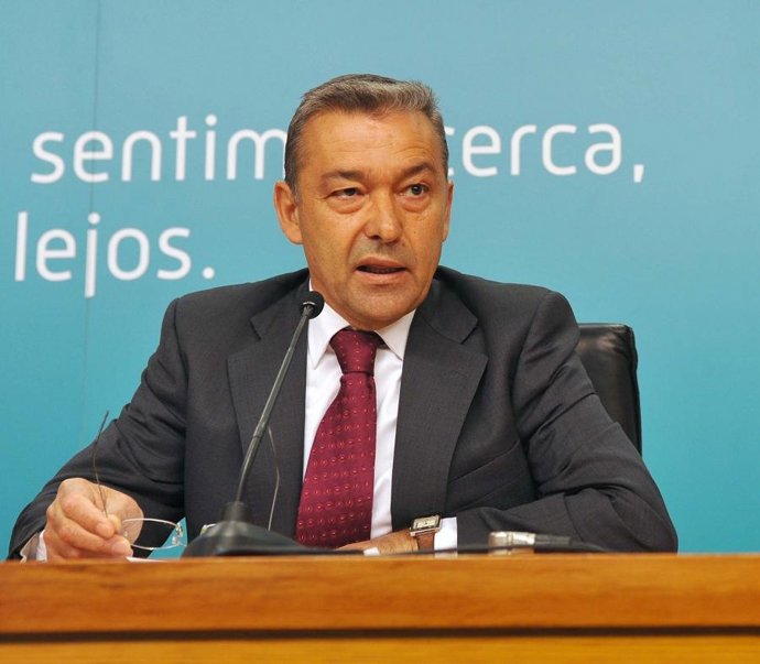 Presidente en funciones del Gobierno de Canarias, Paulino Rivero