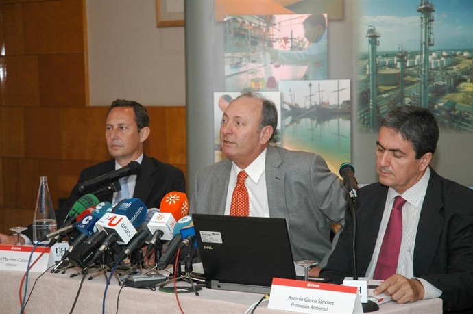 El Director De Cepsa Refinería La Rábida, Rafael Martínez-Cañavate.