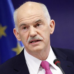 El presidente de Grecia, Georgios Papandreou