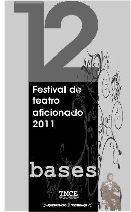 Bases Del XII Festival De Teatro Aficionado De Torrelavega