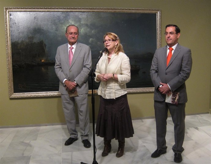 De La Torre, Junto Con Sauret Y Briones, En El MUPAM