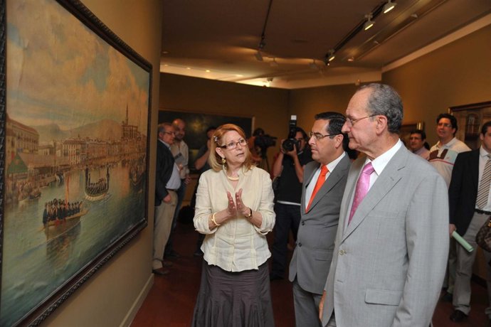 De La Torre, Junto Con Sauret Y Briones, En El MUPAM