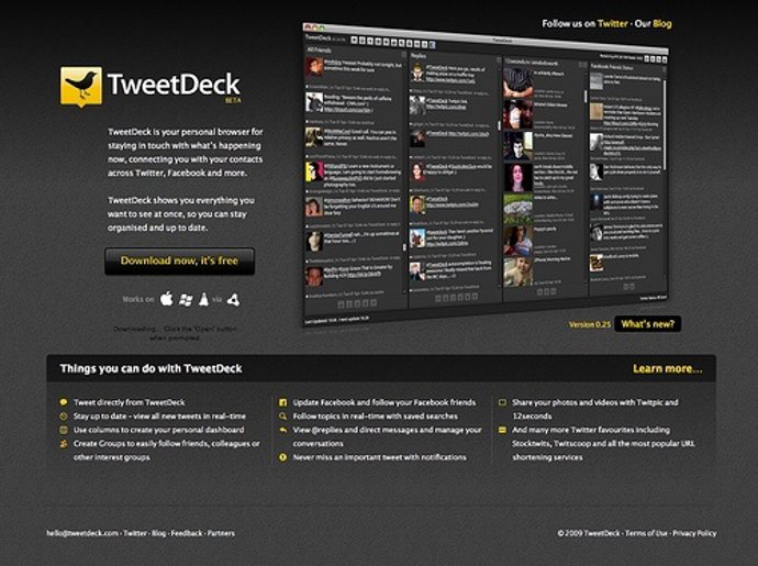 Tweetdeck Por Blogue Techno CC Flickr 