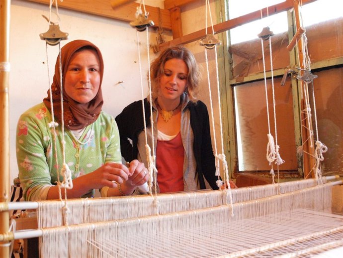 Visita A Fábrica De Telas