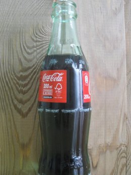 Coca-Cola Envase Certificado Con Sello FSC