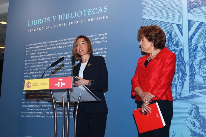 Chacón Y Cafarel En Inauguración De Exposición En Instituto Cervantes