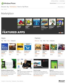 Nueva Imagen De La Web De Marketplace Desde Windows Developers Blog
