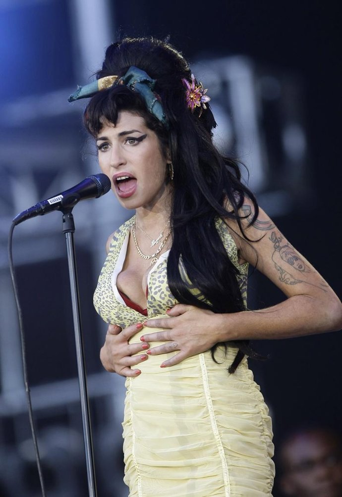 La cantante Amy Winehouse