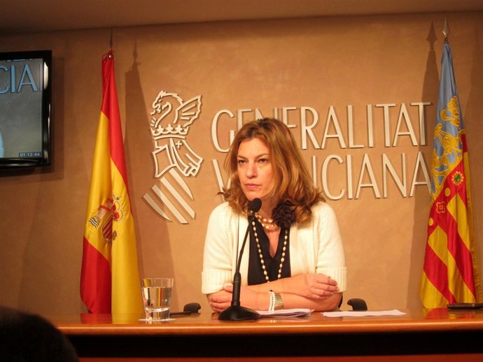 La Portavoz Del Consell, Paula Sánchez De León