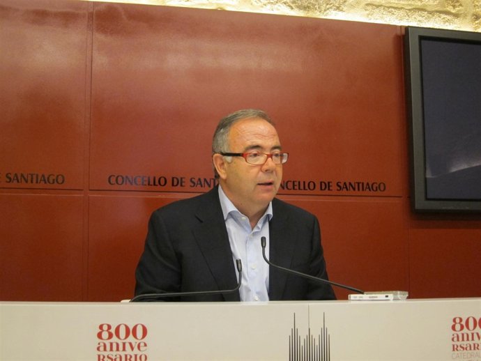 El Alcalde De Santiago En Funciones, Xosé Sánchez Bugallo