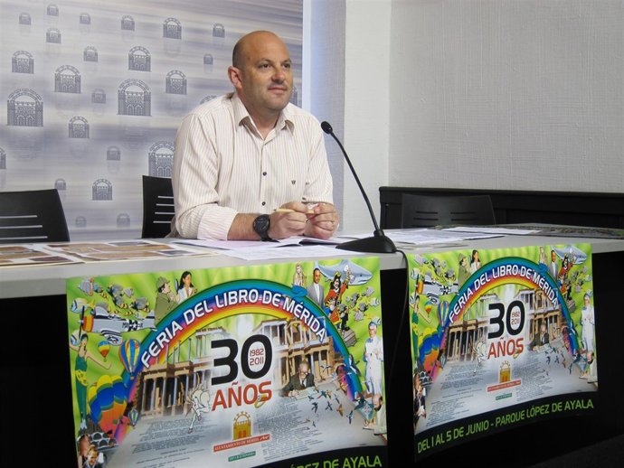 El Concejal De Cultura Del Ayuntamiento De Mérida, Julio César Fuster