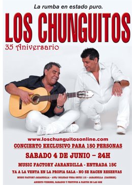 LOS CHUNGUITOS EN CONCIERTO 4/JUNIO JARANDILLA DE LA VERA