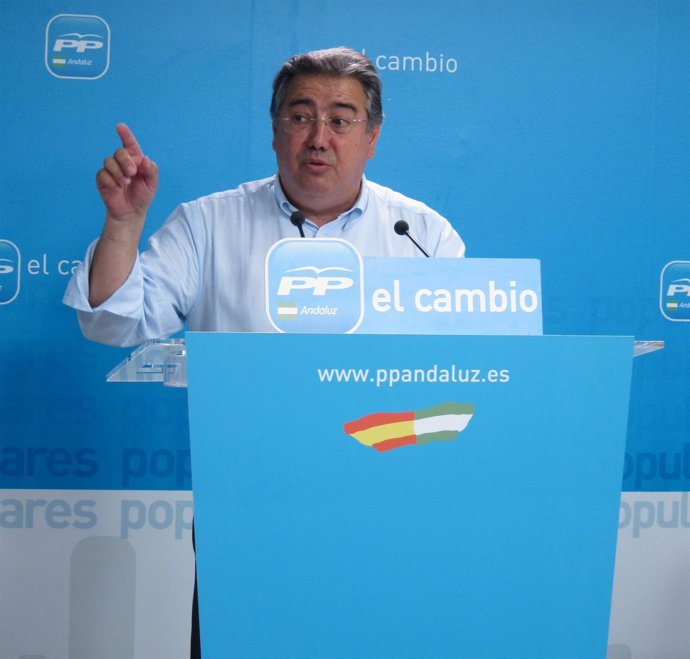 Juan Ignacio Zoido, Hoy Ante La Junta Directiva Del PP De Sevilla