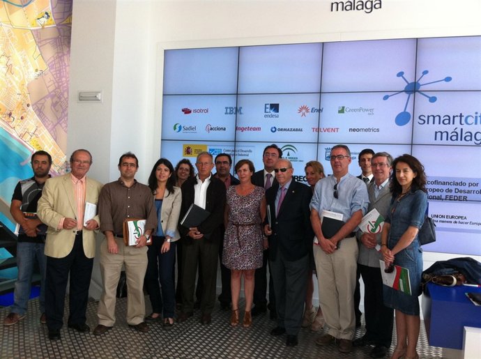 Visita Del Comité Técnico De 'Greencities' A Smartcity