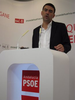 El Portavoz Del Grupo Socialista En El Parlamento Andaluz, Mario Jiménez.