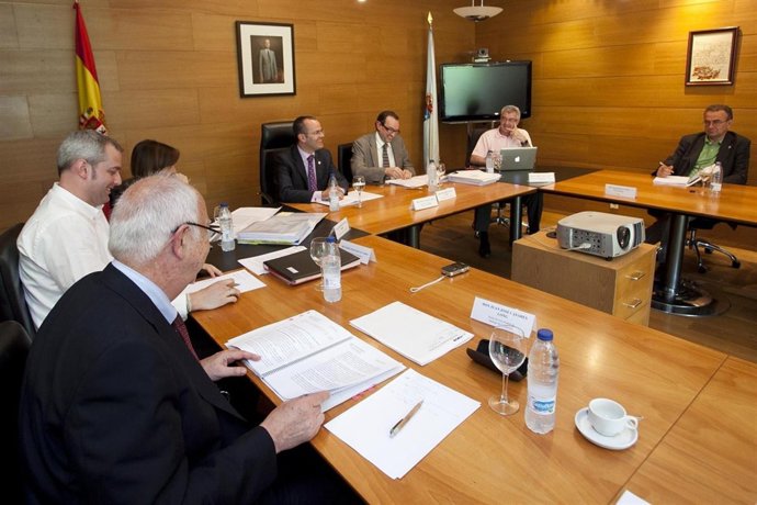 O conselleiro de Educación e Ordenación Universitaria, Xesús Vázquez Abad,  pres