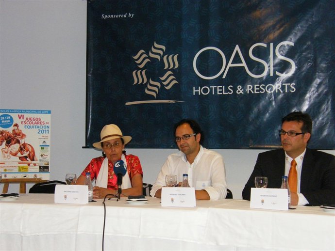 Presentación Del VI Encuentros Andaluces De Equitación Escolar En Lepe.