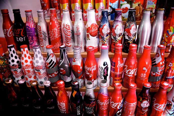 Colección De Botellas De Coca-Cola