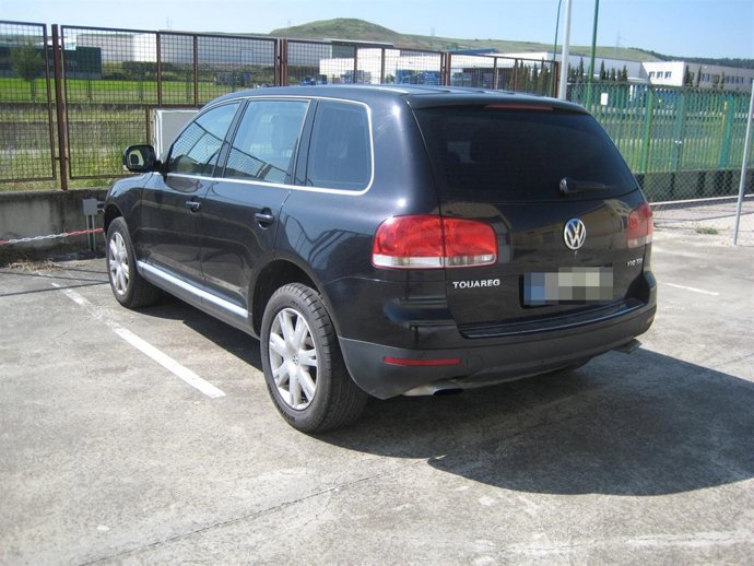 El Vehículo Touareg Sustraído.