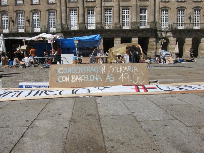 Acampada Obradoiro