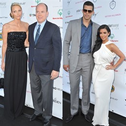 Montaje Kim Kardashian Y Charlene Wittstock