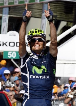 Vasil Kiryenka (Movistar) En El Giro