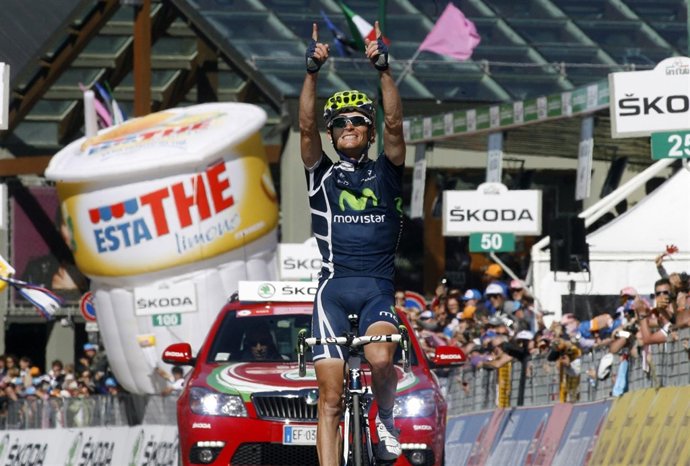 Vasili Kiryienka Celebra La Victoria