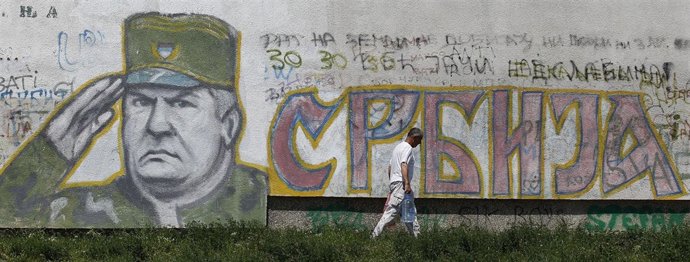 Mural En Apoyo A Mladic