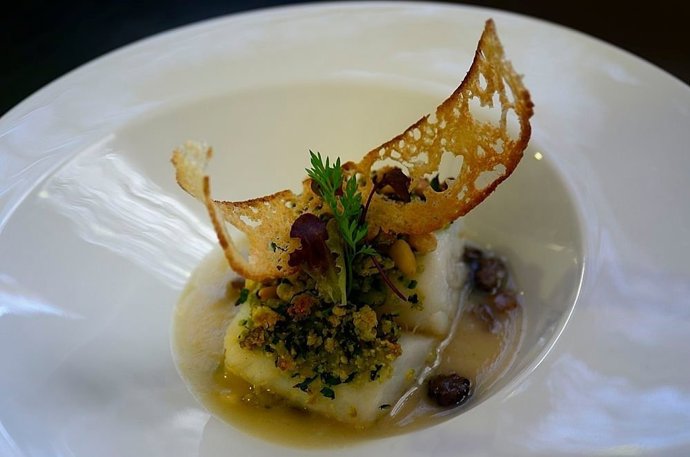 Plato De Las Jornadas Gastronómicas Y Micológicas De La Sierra De Albarracín