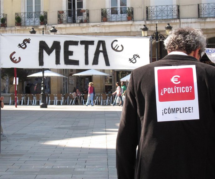 Políticos, Banquero O Pueblo, "Sátira Maratón" De Los Indignados 