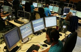 Sala Del Servicio De Emergencias 112 En Castilla Y León.