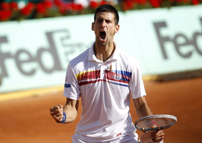 El Tenista Serbio Y Número Dos Del Mundo, Novak Djokovic