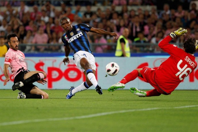 El Inter Logra Su Séptimo Trofeo Con Un Doblete De Eto'o