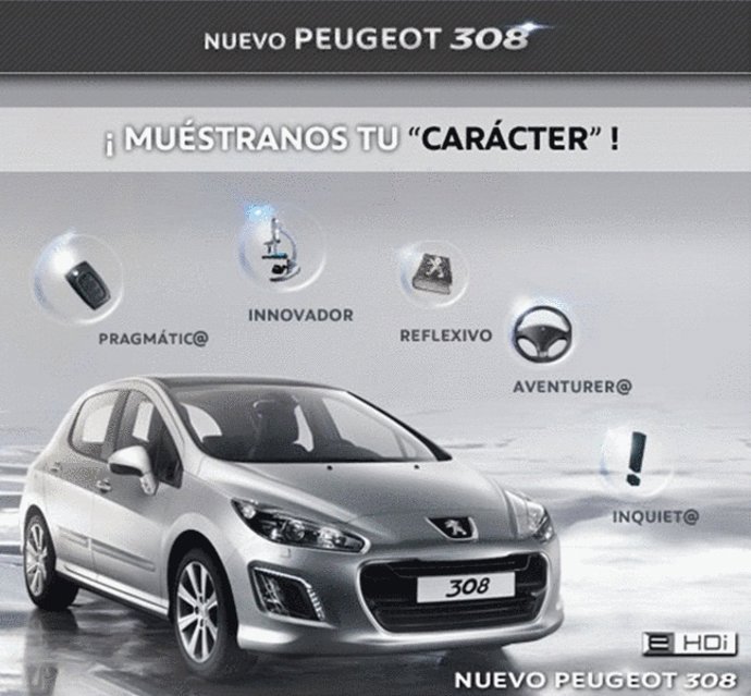 Campaña De Peugeot En Facebook