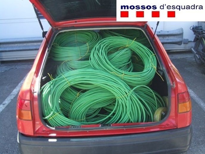 Material Robado Incautado En Girona