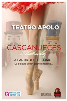 Cartel Del Espectáculo 'El Cascanueces' En Madrid