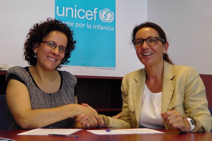 Firma Del Acuerdo De Colaboración Entre Unicef Y La Fundación Lex Nova