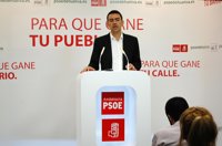 Jiménez (PSOE-A) asegura que Andalucía respaldará "al 100%" a Rubalcaba por "su experiencia y capacidad"