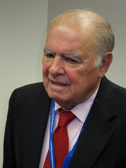 El Secretario General De Iberoamérica, Enrique V. Iglesias, En Su Última Visita 