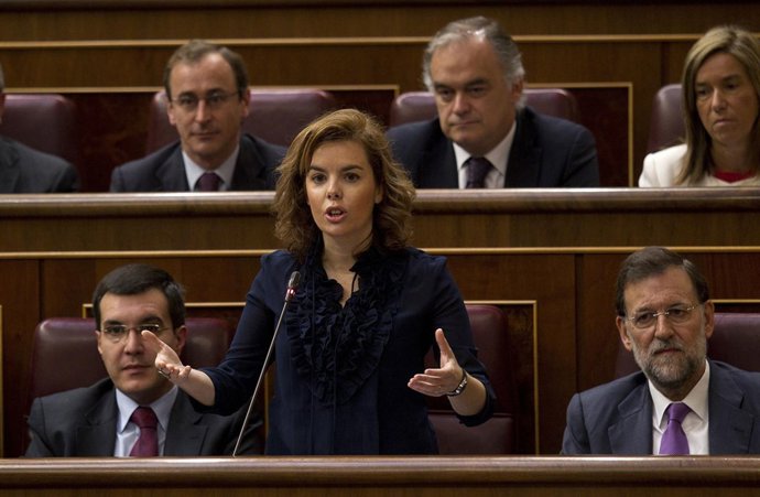 Soraya Sáenz De Santamaría En El Congreso
