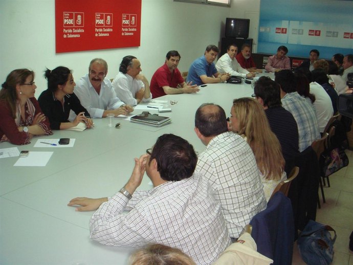 Reunión De La Comisión Ejecutiva Del PSOE De Salamanca