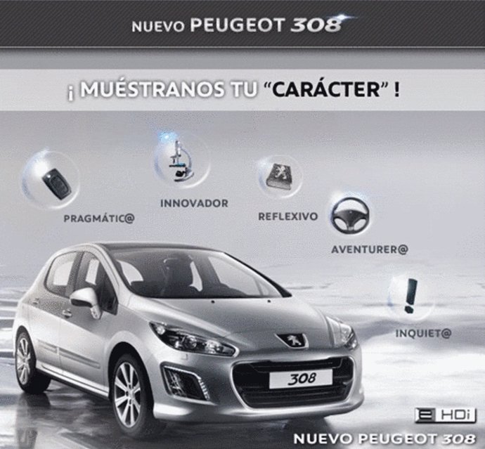 Campaña De Peugeot En Facebook