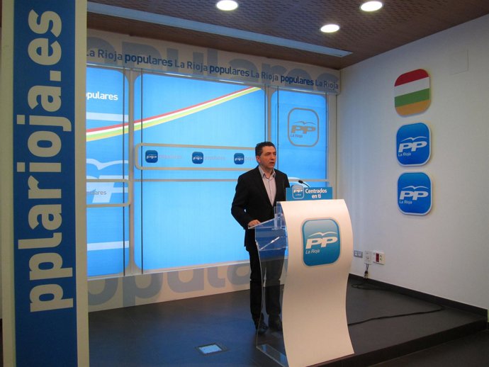 Carlos Cuevas, Secretario General Del PP De La Rioja
