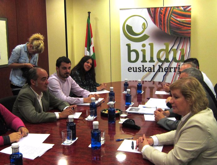 Reunión Entre Representantes De Bildu Y El PSE.