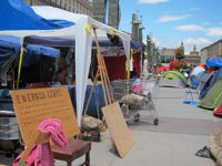 Los activistas se exculpan del "bloqueo" del jurado europeo