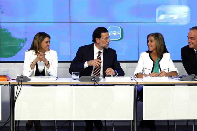 Mariano Rajoy ante el Comité Ejecutivo del PP