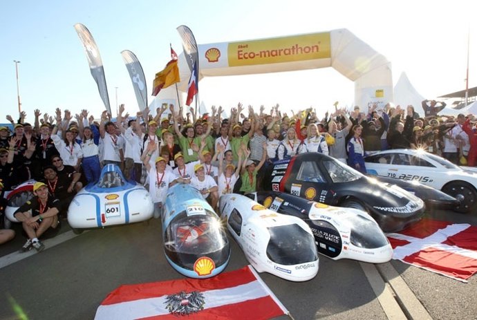 Participantes En La Eco-Marathon Shell De Europa 2011
