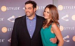 María José Suárez Y El Estilista Dean Banowetz En Un Evento